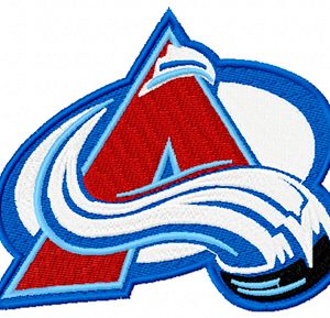 Colorado Avalanche Primary Logo embroidery design