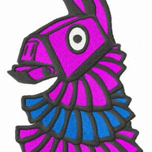 Colorful pinata embroidery design
