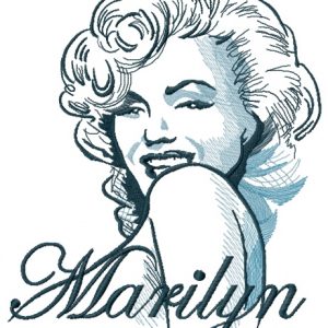 Coquette Marilyn 2 embroidery design