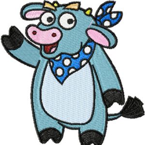 Cow - Dora the Explorer's friend embroidery design