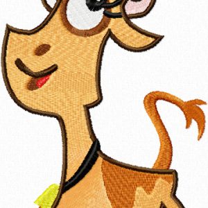 Cow Grace embroidery design