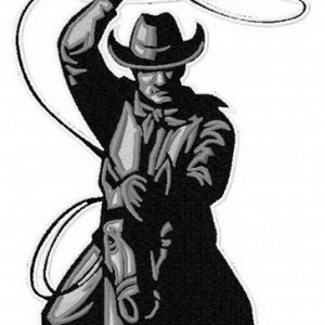 Cowboy 5 embroidery design