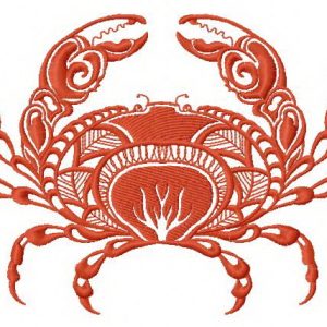 Crab 2 embroidery design