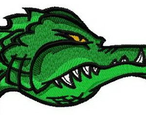 Crocodile 2 embroidery design