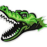 Crocodile 5 embroidery design