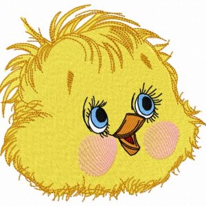 Curious chicken 4 embroidery design