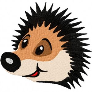 Cute hedgehog 2 embroidery design