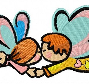 Cute little fairy 14 embroidery design