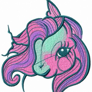 Cute My little pony embroidery design