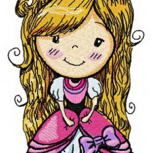 Enchanting Mini Majesty embroidery design