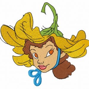 Daisy fairy 4 embroidery design