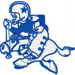 Dallas Cowboys logo 2 embroidery design