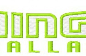Dallas Wings logo 2 embroidery design