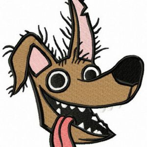 Dante's muzzle embroidery design