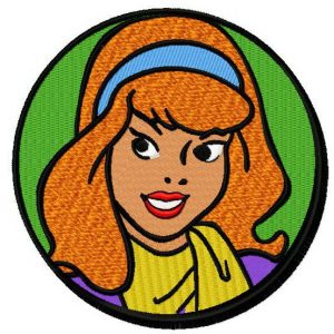 Daphne Blake embroidery design