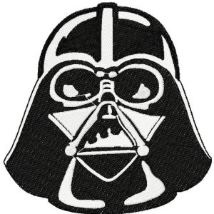 Darth Vader embroidery design