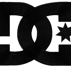 DC Shoes logo embroidery design