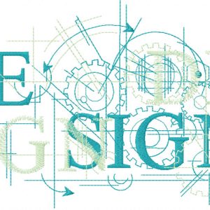 De sign de sign embroidery design