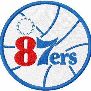 Delaware 87ers embroidery design