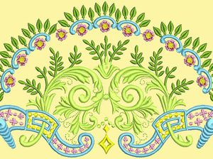 Decoration Set embroidery design