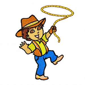 Go Diego Go 1  embroidery design