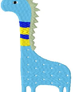 Dino 1 embroidery design