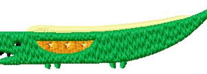 Dino 3 embroidery design