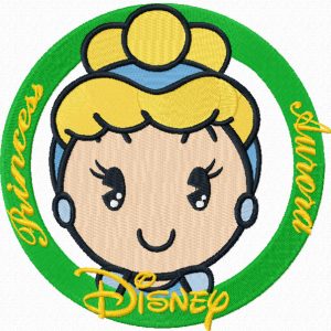 Disney Cuties Princess Aurora embroidery design