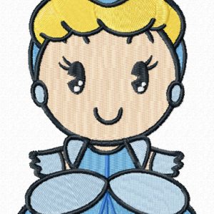Disney Cuties Aurora embroidery design