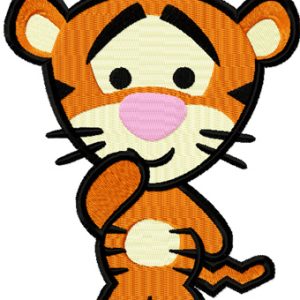 Disney Cuties Tiger embroidery design