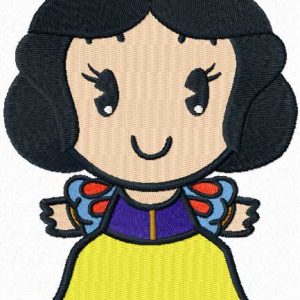 Disney Cuties Snow White ! embroidery design