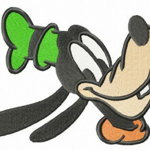 Disney Goofy embroidery design