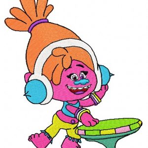 DJ Suki 2 embroidery design