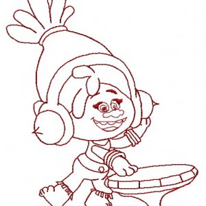 DJ Suki 3 embroidery design