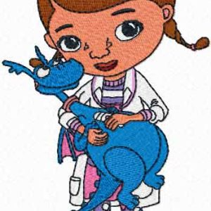 McStuffins and Stuffy embroidery design