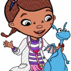 McStuffins and Stuffy 2 embroidery design