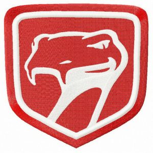 Dodge Viper Sneaky Pete embroidery design