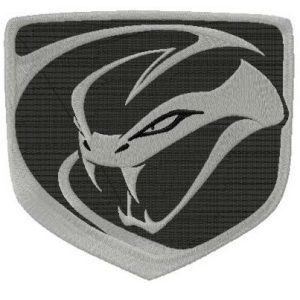 Dodge Viper Stryker embroidery design