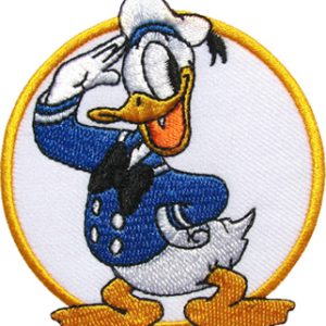 Donald Duck Captain embroidery design
