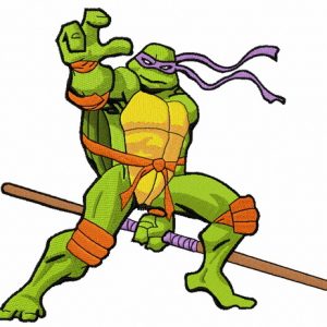 Donatello 4 embroidery design