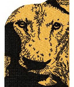 Don't disturb sign 2 embroidery design
