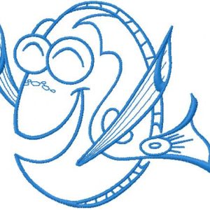 Dory 5 embroidery design