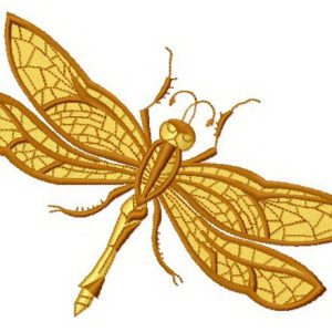Dragonfly 2 embroidery design