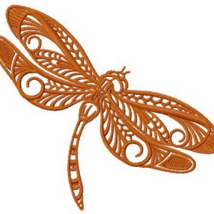 Dragonfly 4 embroidery design