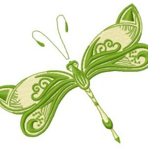 Dragonfly 5 embroidery design