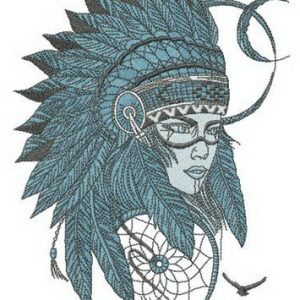 Dream keeper embroidery design