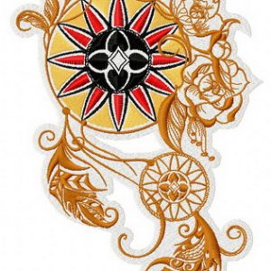 Dreamcatcher 24 embroidery design