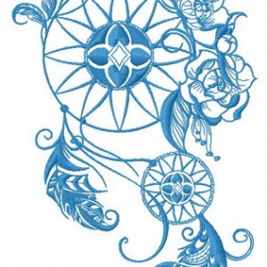 Dreamcatcher 26 embroidery design