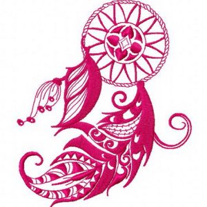 Dreamcatcher 27 embroidery design