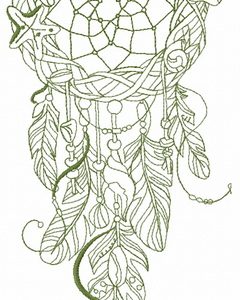 Dreamcatcher 32 embroidery design
